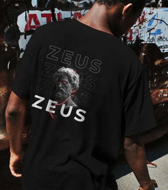 WRATH OF ZEUS T-SHIRT | OVERSIZED | UNISEX