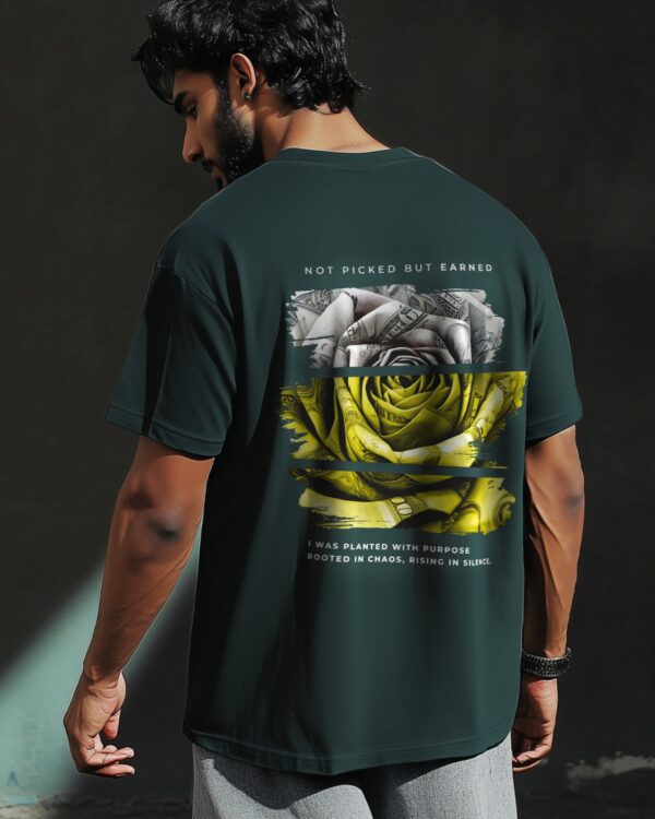 HUSTLE IN BLOOM T-SHIRT | OVERSIZED | UNISEX