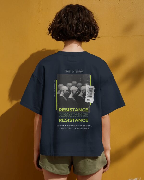 RESIST THE SYSTEM T-SHIRT | OVERSIZED | UNISEX - Image 3
