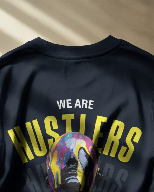 WE ARE HUSTLERS T-SHIRT | OVERSIZED | UNISEX - Image 5