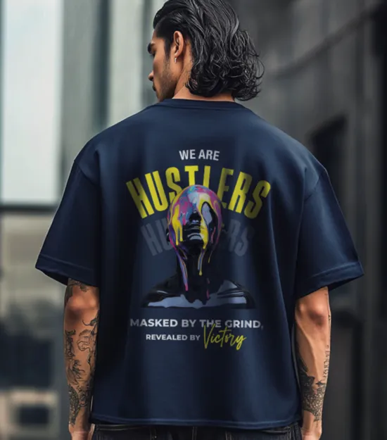 WE ARE HUSTLERS T-SHIRT | OVERSIZED | UNISEX