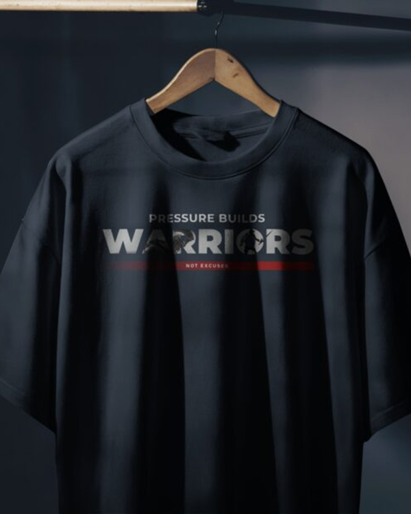 WARRIOR’S GRIT T-SHIRT | OVERSIZED | UNISEX - Image 3