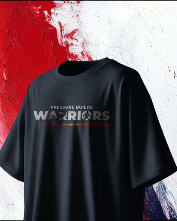 WARRIOR’S GRIT T-SHIRT | OVERSIZED | UNISEX - Image 4