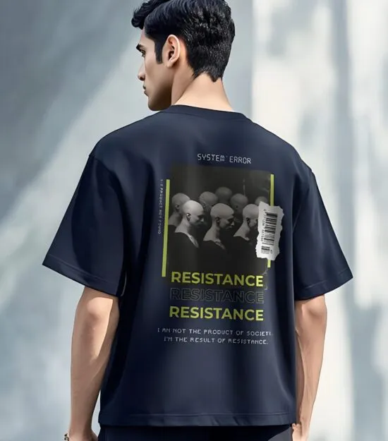 RESIST THE SYSTEM T-SHIRT | OVERSIZED | UNISEX