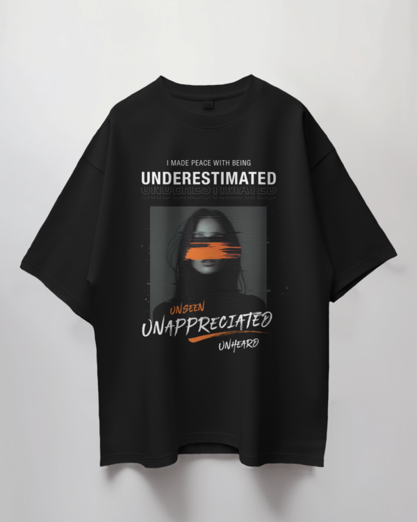 BUILT IN SILENCE T-SHIRT | OVERSIZED | UNISEX - Image 2