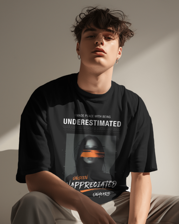 BUILT IN SILENCE T-SHIRT | OVERSIZED | UNISEX - Image 3