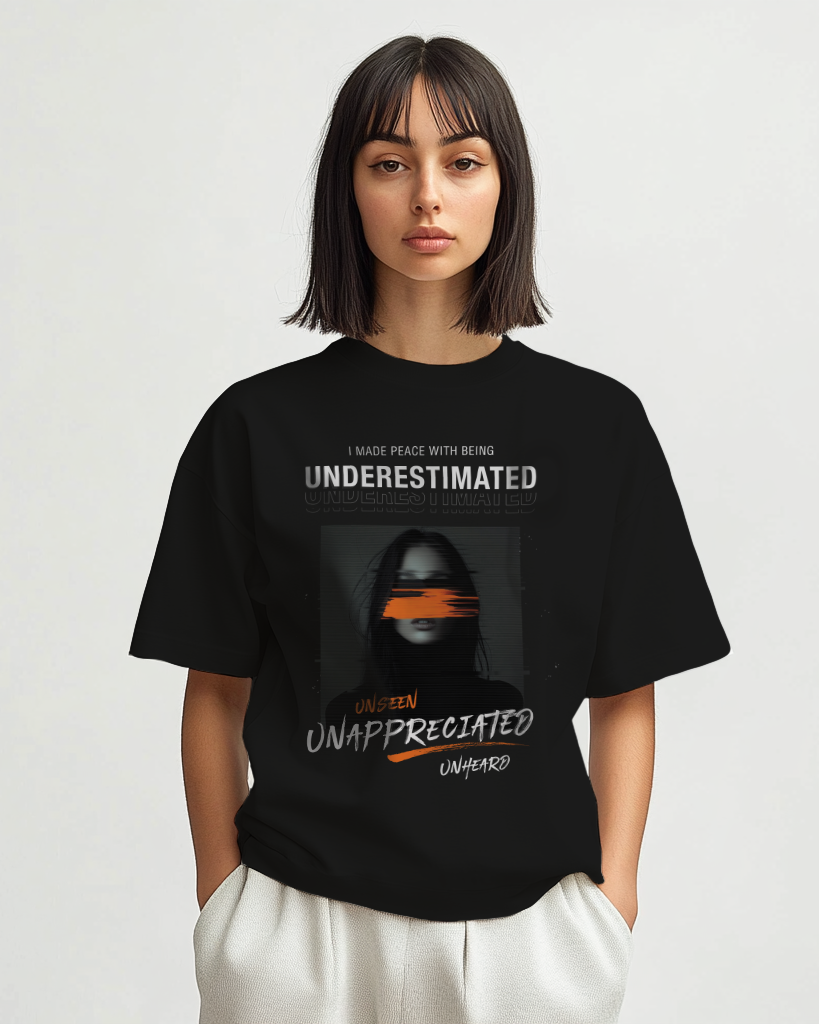 BUILT IN SILENCE T-SHIRT | OVERSIZED | UNISEX